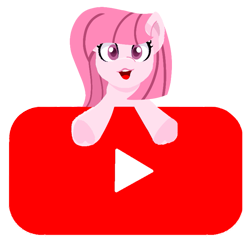 Size: 759x724 | Tagged: safe, artist:muhammad yunus, oc, oc:annisa trihapsari, earth pony, pony, base used, female, ibispaint x, looking at you, mare, open mouth, signature, simple background, solo, transparent background, youtube