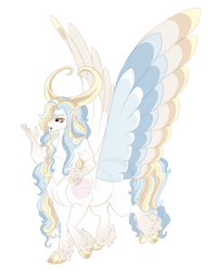 Size: 5300x6600 | Tagged: safe, artist:gigason, oc, oc only, oc:angel, centaur, taur, cloven hooves, offspring, parent:lord tirek, parent:princess celestia, simple background, solo, transparent background, unshorn fetlocks