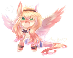 Size: 2747x2183 | Tagged: safe, alternate version, artist:prettyshinegp, oc, oc only, pegasus, pony, :o, background removed, blushing, choker, high res, open mouth, pegasus oc, simple background, solo, spread wings, transparent background, wings