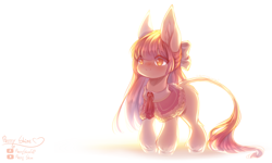 Size: 3162x1897 | Tagged: safe, alternate version, artist:prettyshinegp, oc, oc only, oc:pretty shine, earth pony, pony, clothes, colored, earth pony oc, female, leonine tail, mare, signature, simple background, solo, tail, white background
