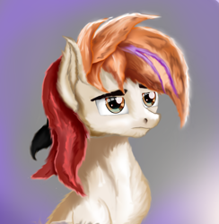 Size: 1785x1828 | Tagged: safe, artist:seki_98, oc, oc only, oc:fededash, pegasus, pony, brown eyes, simple background, solo, waking up