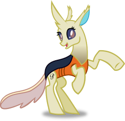 Size: 423x407 | Tagged: safe, artist:mariofan345, oc, oc only, oc:paralox, changedling, changeling, female, quadrupedal, simple background, solo, transparent background