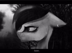 Size: 2866x2093 | Tagged: safe, artist:minckies, oc, oc only, earth pony, pony, bust, ear piercing, earring, earth pony oc, frown, grayscale, high res, jewelry, monochrome, piercing, solo