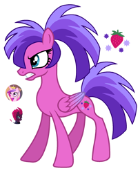 Size: 1268x1558 | Tagged: safe, artist:madlilon2051, oc, alicorn, pegasus, pony, angry, base used, broken horn, concave belly, eyelashes, female, gritted teeth, horn, magical lesbian spawn, mare, offspring, parent:princess cadance, parent:tempest shadow, pegasus oc, simple background, slender, teeth, thin, transparent background, wings