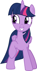 Size: 3000x5685 | Tagged: safe, artist:cloudy glow, twilight sparkle, alicorn, pony, g4, school daze, .ai available, cute, simple background, smiling, solo, transparent background, twiabetes, twilight sparkle (alicorn), vector