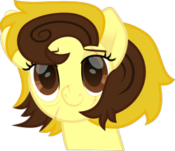 Size: 2599x2243 | Tagged: safe, artist:php178, edit, editor:php178, part of a set, vector edit, oc, oc only, oc:countess sweet bun, pegasus, pony, derpibooru, a horse shoe-in, g4, rainbow roadtrip, .svg available, april fools, april fools 2023, badge, bags under eyes, brown eyes, brown mane, bust, colored pupils, commission, curly mane, derpibooru badge, eye scar, facial scar, female, hair bun, high res, inkscape, lidded eyes, looking at you, mare, meta, movie accurate, pegasus oc, scar, simple background, site related, smiling, smiling at you, solo, straight hair, straight mane, svg, tired, tired eyes, transparent background, two toned mane, vector, yellow mane