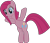 Size: 873x746 | Tagged: safe, artist:retroponybro, pinkie pie, earth pony, pony, g4, base used, female, full body, long mane, mare, pinkamena diane pie, simple background, solo, three quarter view, transparent background, vector