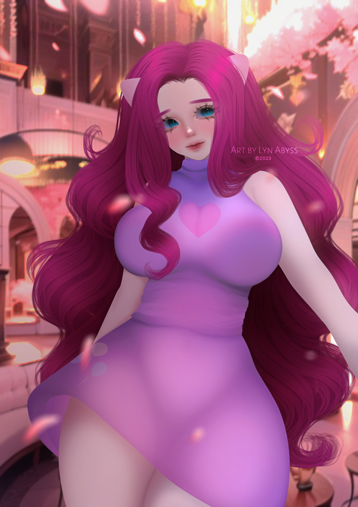 3109725 Safe Artistlynabyssartist Pinkie Pie Human G4 Alternate Hairstyle Breasts 1842