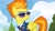 Size: 2160x1211 | Tagged: safe, screencap, spitfire, pegasus, pony, g4, top bolt, bush, clothes, cloud, drill sergeant, female, necktie, solo, spitfire's tie, suit, sunglasses, turned head, uniform, whistle necklace, wonderbolts dress uniform