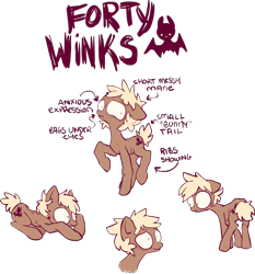 Size: 950x1020 | Tagged: safe, artist:th05, oc, oc only, oc:forty winks, earth pony, pony, emaciated, ribs, simple background, skinny, spine, thin, transparent background