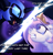 Size: 2048x2148 | Tagged: safe, artist:pinkdoesstuff, nightmare moon, princess celestia, princess luna, alicorn, pony, lullaby for a princess, g4, >:d, crying, duo, duo female, evil grin, evil smirk, eye contact, female, fight, frown, grin, high res, looking at each other, looking at someone, mare, photo, pink hair, pink-mane celestia, royal sisters, siblings, sisters, smiling, tears of pain, teary eyes, teeth, text, this will end in pain, white text, young celestia, young luna, younger
