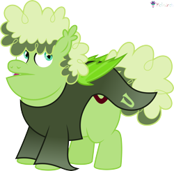 Size: 4074x4000 | Tagged: safe, artist:melisareb, part of a set, bat pony, pony, .svg available, absurd resolution, alphabet lore, chubby, clothes, curly hair, fangs, long sleeves, male, open mouth, ponified, simple background, solo, stallion, transparent background, u, vector