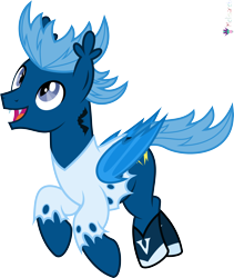 Size: 4000x4733 | Tagged: safe, artist:melisareb, part of a set, bat pony, pony, .svg available, absurd resolution, alphabet lore, clothes, fangs, male, open mouth, ponified, shirt, shoes, simple background, solo, stallion, tattoo, transparent background, v, vector