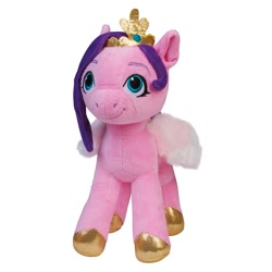 Size: 800x800 | Tagged: safe, pipp petals, pegasus, pony, g5, official, irl, merchandise, photo, plushie, simple background, solo, white background