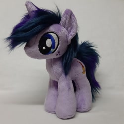 Size: 604x604 | Tagged: safe, artist:ferra craft, oc, oc:dask shine, pony, unicorn, irl, photo, plushie, solo