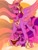 Size: 1536x2048 | Tagged: safe, artist:rare-apples, twilight sparkle, alicorn, pony, unicorn, g4, the last problem, book, crown, duality, ear piercing, earring, ethereal mane, ethereal tail, hoof shoes, jewelry, lying down, older, older twilight, older twilight sparkle (alicorn), peytral, piercing, princess twilight 2.0, prone, quadrupedal, reading, regalia, self paradox, self ponidox, standing, tail, time paradox, twilight sparkle (alicorn), unicorn twilight