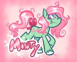 Size: 4096x3277 | Tagged: safe, artist:cherry0tter, minty, earth pony, pony, g3, female, solo