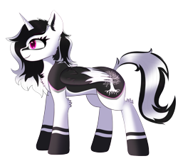Size: 1965x1785 | Tagged: safe, artist:pillow, oc, oc only, oc:selena, alicorn, pony, chest fluff, simple background, solo, transparent background