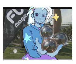 Size: 659x553 | Tagged: safe, artist:xxk1ttyl1tterxx, trixie, human, equestria girls, g4, ball, fushigi