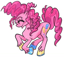 Size: 1280x1142 | Tagged: safe, artist:cbts004, pinkie pie, earth pony, pony, g4, simple background, solo, white background