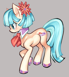 Size: 1269x1413 | Tagged: safe, artist:cbts004, coco pommel, earth pony, pony, g4, simple background, solo