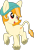 Size: 579x840 | Tagged: safe, oc, oc:creamsicle, donkey, pony, base used, beanie, chest fluff, cream coat, donkey oc, female, happy, hat, hooves, long ears, long mane, long tail, open mouth, orange mane, red eyes, solo, tail, unshorn fetlocks