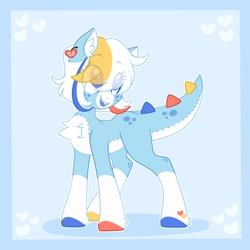 Size: 2048x2048 | Tagged: safe, artist:moonydropps, oc, oc only, pony, blue eyes, chest fluff, ears, ears up, high res, open mouth, open smile, smiling, solo