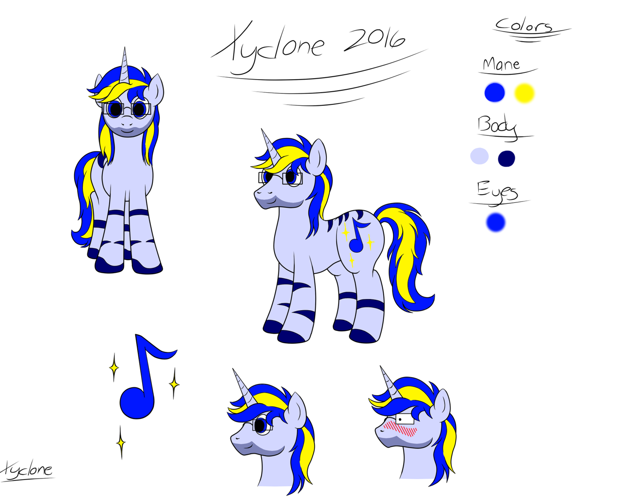 Safe Artist Xyclone Oc Oc Only Oc Xyclone Pony Unicorn