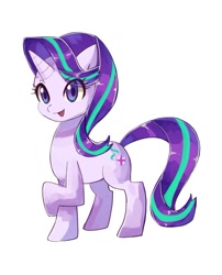 Size: 1115x1377 | Tagged: safe, artist:plusplus_pony, starlight glimmer, pony, unicorn, g4, female, mare, simple background, solo, white background