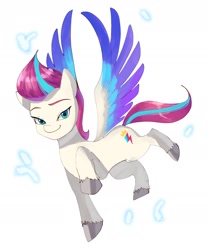 Size: 1368x1646 | Tagged: safe, artist:plusplus_pony, zipp storm, pegasus, pony, g5, female, mare, simple background, solo, white background