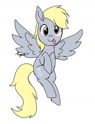 Size: 1200x1560 | Tagged: safe, artist:riapu_san368, derpy hooves, pegasus, pony, g4, :p, female, mare, solo, tongue out