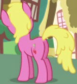 Size: 156x171 | Tagged: safe, screencap, cherry berry, earth pony, pony, friendship is magic, g4, my little pony: friendship is magic, background character, background pony, cropped, female, mare, solo