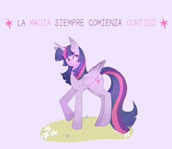 Size: 2048x1781 | Tagged: safe, artist:sadgirl_jvnko, twilight sparkle, alicorn, pony, g4, solo, spanish, translated in the comments, twilight sparkle (alicorn), watermark