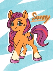 Size: 1536x2048 | Tagged: safe, artist:sirane_san_ne, sunny starscout, earth pony, pony, g5, female, mare, solo