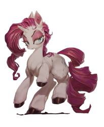 Size: 1158x1414 | Tagged: safe, artist:derekireba, rarity, pony, unicorn, g4, eyeshadow, female, lidded eyes, makeup, mare, simple background, solo, transparent background