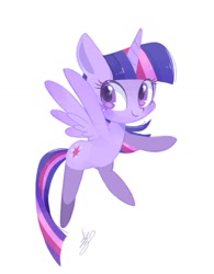 Size: 1019x1305 | Tagged: safe, artist:sibashen, twilight sparkle, alicorn, pony, g4, female, mare, simple background, solo, twilight sparkle (alicorn), white background