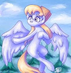 Size: 1168x1200 | Tagged: safe, artist:mannybcadavera, derpy hooves, pegasus, pony, g4, bag, female, mare, paper bag, solo