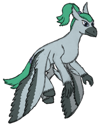 Size: 1771x2204 | Tagged: safe, artist:exhumed legume, oc, oc only, unnamed oc, hippogriff, digitally colored, flying, hippogriff oc, male, mixed media, pencil drawing, ponybooru collab 2022, simple background, solo, traditional art, transparent background