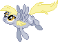 Size: 84x61 | Tagged: safe, artist:color anon, derpy hooves, pegasus, pony, g4, /mlp/, pixel art, ponybooru exclusive, simple background, solo, transparent background