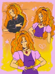 Size: 1536x2048 | Tagged: safe, artist:lycheecroissant, adagio dazzle, human, equestria girls, g4, female, solo