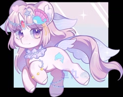 Size: 1508x1195 | Tagged: safe, artist:ywn10804439, oc, oc only, pony, unicorn, female, horn, solo, unicorn oc