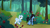 Size: 3200x1800 | Tagged: safe, artist:kota whiteman, artist:rioshi, artist:starshade, oc, oc only, oc:pearl wind, oc:siana floral, pegasus, pony, 2022, base used, blue eyes, braid, cute, ears, equine, female, flower, fluffy, fur, green eyes, grin, hair, head fluff, looking at something, pegasus oc, rose, scrunchy face, smiling, tail, tail wrap, tree, wings