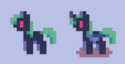 Size: 358x183 | Tagged: safe, artist:swishyfishy4308, alicorn, earth pony, pony, pixel art