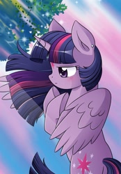 Size: 1124x1617 | Tagged: safe, alternate version, artist:rocio_violeta24, twilight sparkle, alicorn, pony, g4, female, mare, redraw, sailor moon (series), solo, twilight sparkle (alicorn)