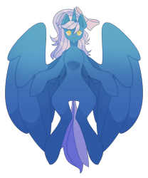 Size: 7500x9000 | Tagged: safe, artist:1ns3ctp0ny, oc, oc only, oc:fleurbelle, alicorn, pony, alicorn oc, bow, female, flying, hair bow, horn, mare, simple background, solo, transparent background, wings, yellow eyes