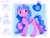 Size: 2048x1536 | Tagged: safe, artist:gagagigge555, izzy moonbow, pony, unicorn, g5, female, mare, raised hoof, solo