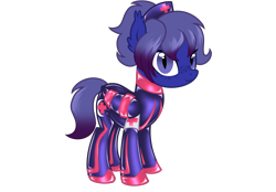 Size: 2360x1640 | Tagged: safe, artist:mistress midnight, oc, oc only, oc:nurse moon song(fire), bat pony, changeling, pony, bat pony oc, changeling oc, fireheart76's latex suit design, latex, latex suit, nurse, nurse outfit, prisoners of the moon, rubber, rubber suit, simple background, solo, transparent background