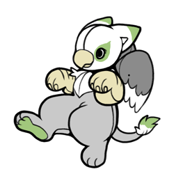 Size: 800x799 | Tagged: artist needed, safe, oc, oc only, oc:julian windfeather, griffon, griffon oc, plushie, solo