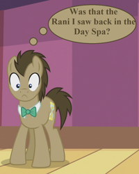 Size: 864x1080 | Tagged: safe, edit, edited screencap, editor:korora, screencap, doctor whooves, time turner, earth pony, pony, g4, slice of life (episode), cropped, doctor who, male, stallion, thought bubble, uh oh