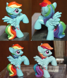 Size: 606x700 | Tagged: safe, artist:lonewolf3878, rainbow dash, pegasus, pony, g4, blind bag, customized toy, female, irl, photo, toy